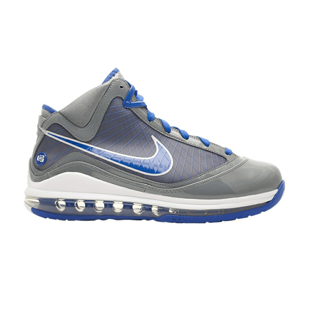 ナイキ マックス レブロン クール 灰色 グレー 白色 ホワイト エアマックス スニーカー メンズ NIKE AIR MAX LEBRON 7 TB / COOL GREY VARSITY ROYAL WHITE