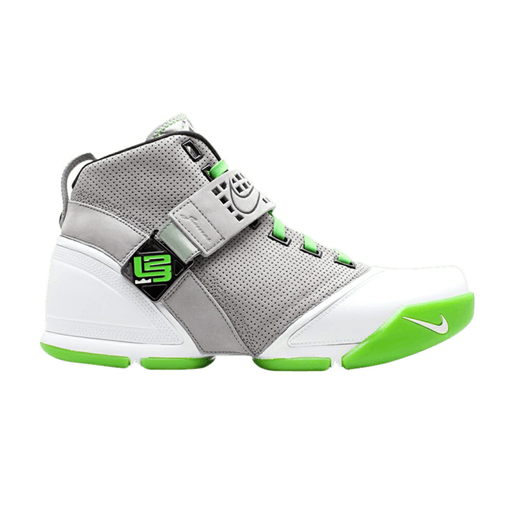ナイキ 望遠レンズ レブロン 薄墨色 薄墨色 白いこと 白いこと \u0027DUNKMAN\u0027 スニーカー メンズ NIKE ZOOM LEBRON 5 / MDM GREY MDM GRY MN GRN WHITE