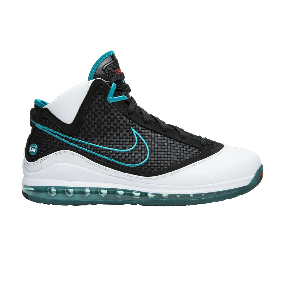 ナイキ マックス レブロン 白色 ホワイト 黒色 ブラック エアマックス RED CARPET スニーカー メンズ NIKE AIR MAX LEBRON 7 NFW / WHITE BLACK GLSS BL CHLLNG RD