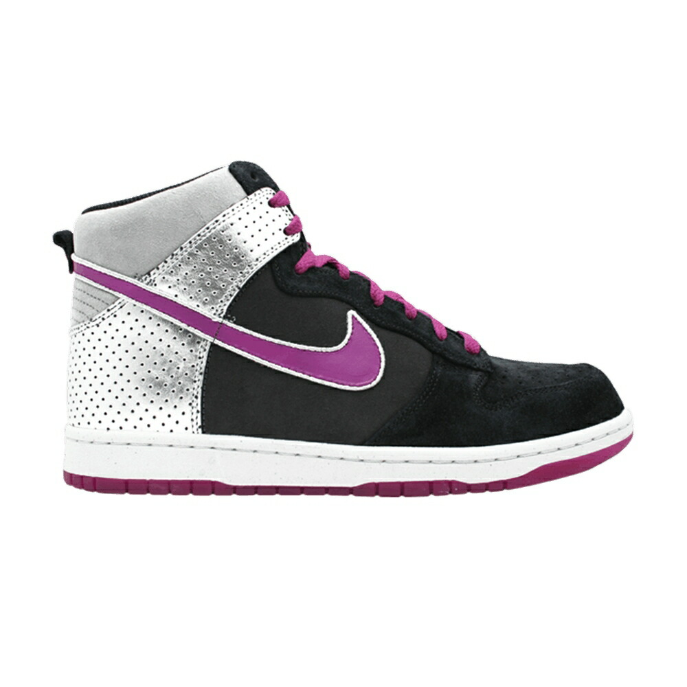 ナイキ ダンク ハイ プレミアム 黒色 ブラック 赤 レッド ダンクハイ スニーカー メンズ NIKE DUNK HIGH PREMIUM / BLACK RED PLUM ANTHRACITE