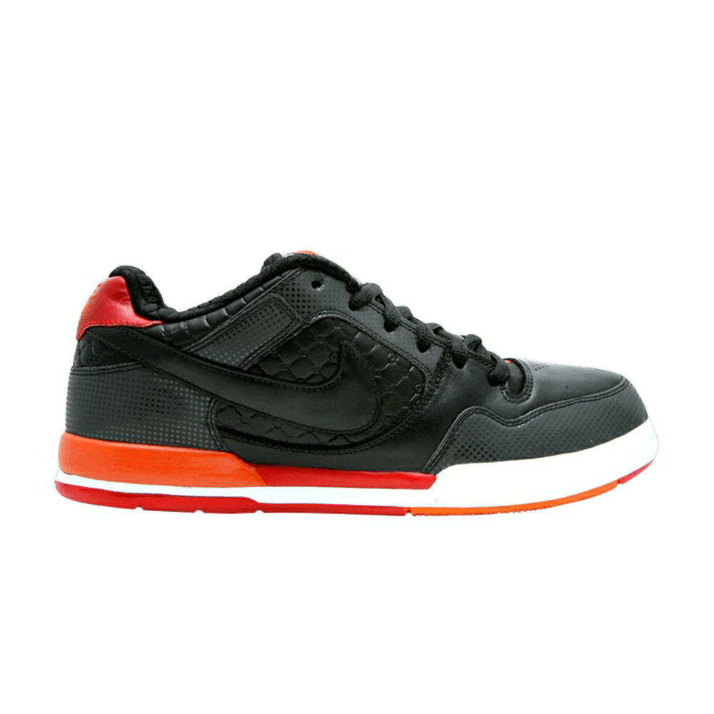 ナイキ エスビー 黒色 ブラック 赤 レッド スニーカー メンズ NIKE SB FUJI ROD / BLACK HERITAGE RED