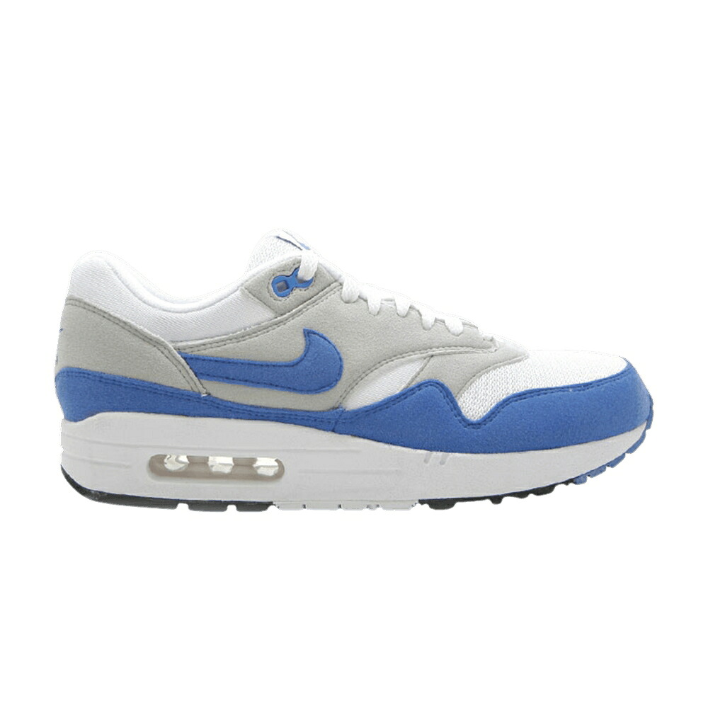 ナイキ マックス 白色 ホワイト 青色 ブルー ナチュラル 灰色 グレー エアマックス 'VARSITY BLUE' スニーカー メンズ NIKE AIR MAX 1 QS / WHITE VARSITY BLUE NATURAL GREY