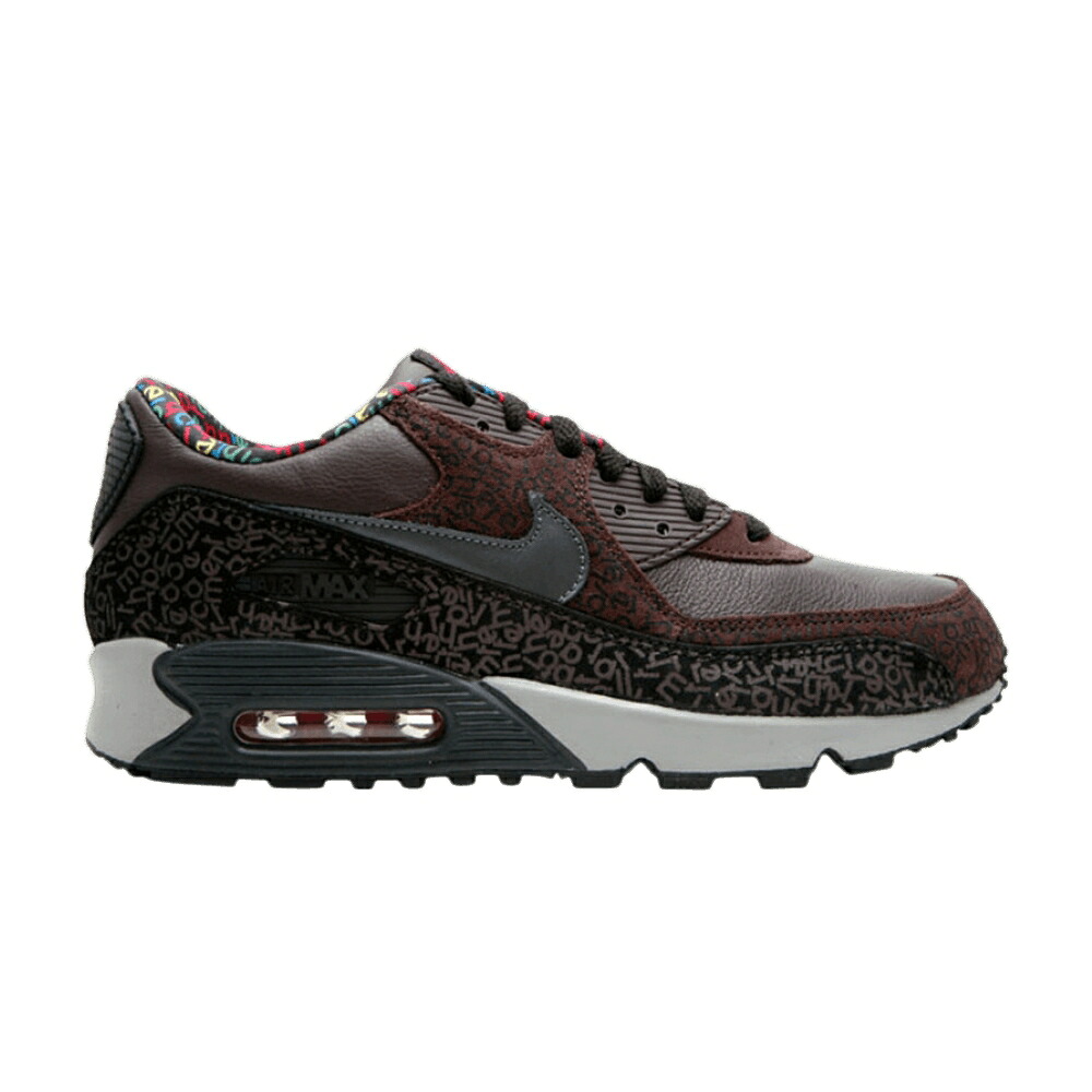 ナイキ マックス 割り増し金 黒いこと 黒いこと エア湖マックス \u0027ALPHABET PACK\u0027 スニーカー メンズ NIKE AIR MAX 90 PREMIUM / MADEIRA ANTHRACITE BLACK MEDIUM