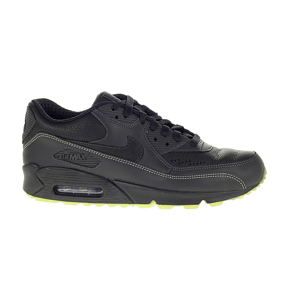 ナイキ マックス プレミアム 黒色 ブラック エアマックス スニーカー メンズ NIKE AIR MAX 90 PREMIUM / BLACK BLACK VOLT