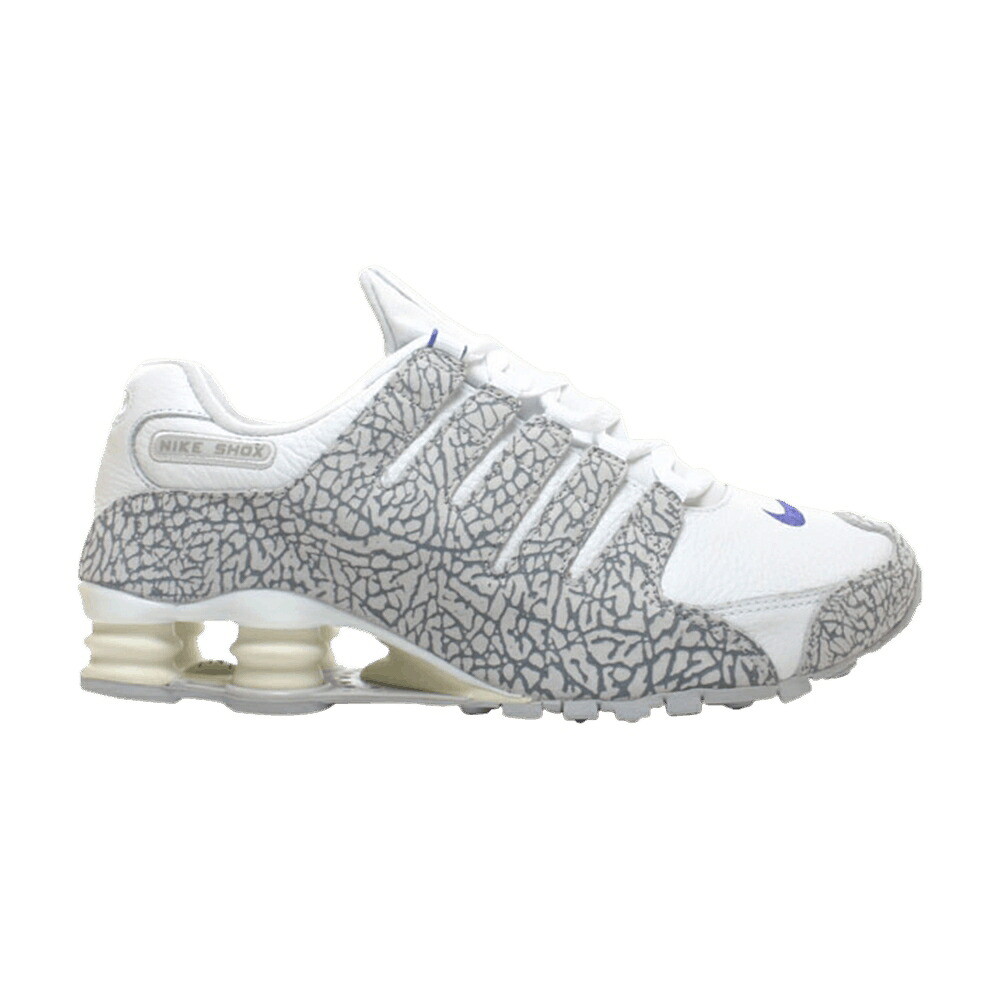 ナイキ ショックス デラックス 白色 ホワイト 灰色 グレー スニーカー メンズ NIKE SHOX NZ DELUXE / WHITE COBALT ZEN GREY｜スニケス 356,445円
