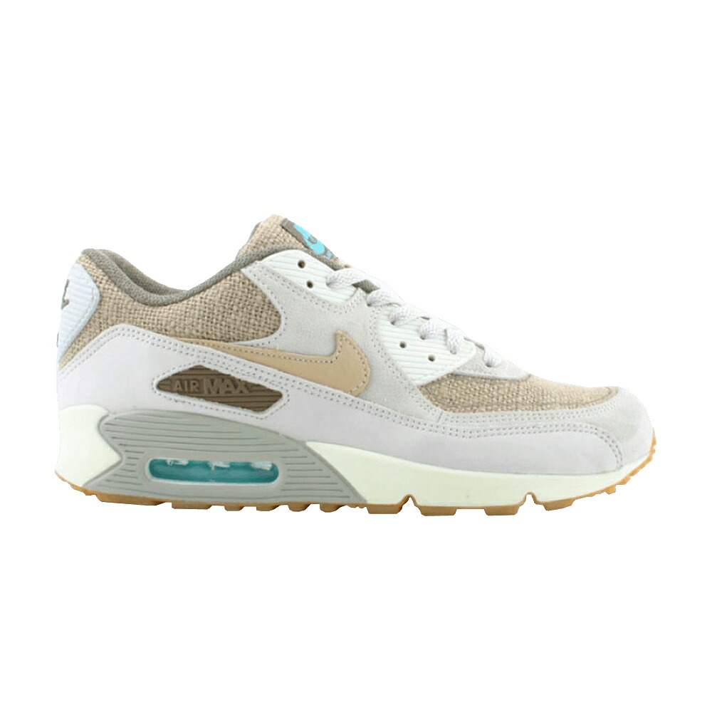 ナイキ マックス 割り増し金 縮緬 エア湖マックス スニーカー メンズ NIKE AIR MAX 90 PREMIUM CREPE / MUSHROOM MUSHROOM BIRCH MEDIUM