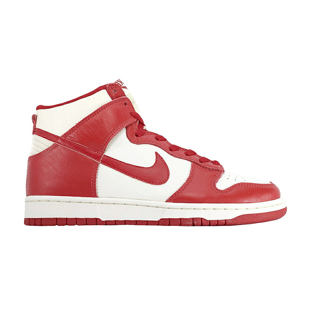 ナイキ ダンク ご機嫌 白いこと 白いこと 赤 赤いこと ダンクハイ スニーカー メンズ NIKE DUNK HIGH LE / WHITE VARSITY RED