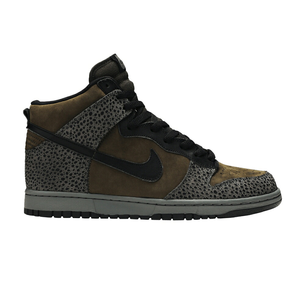 ナイキ ダンク ハイ プレミアム 緑 グリーン 黒色 ブラック ダンクハイ スニーカー メンズ NIKE DUNK HIGH PREMIUM / SABLE GREEN BLACK LIGHT GRAPHITE｜スニケス 211,400円