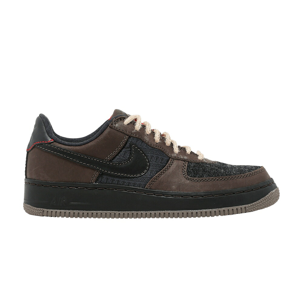 ナイキ 茶色 ブラウン 黒色 ブラック エアフォース 'BAROQUE BLACK' スニーカー メンズ NIKE AIR FORCE 1 LOW INSIDE OUT BROWN / BAROQUE BROWN BLACK ANTHRACITE|スニケス