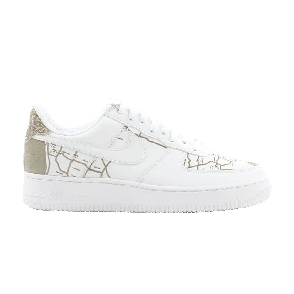 ナイキ プレミアム 白色 ホワイト エアフォース 'L.A. MR.CARTOON' スニーカー メンズ NIKE AIR FORCE 1 PREMIUM / WHITE WHITE(LA)