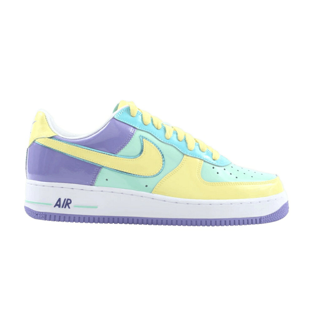 ナイキ 割り増し金 空軍 \u0027EASTER EGG\u0027 スニーカー メンズ NIKE AIR FORCE 1 PREMIUM / MEDIUM MINT LEMON FROST