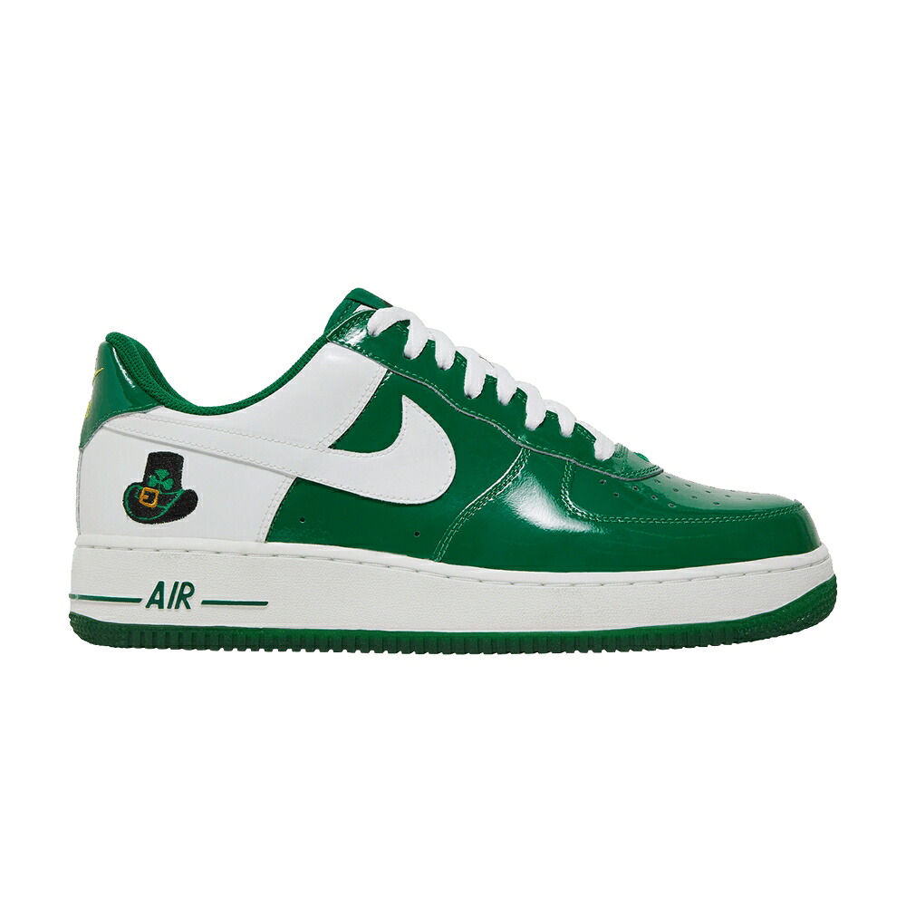 ナイキ プレミアム 緑 グリーン 白色 ホワイト エアフォース 'ST. PATTY' スニーカー メンズ NIKE AIR FORCE 1 PREMIUM / PINE GREEN WHITE ATOMIC GREEN