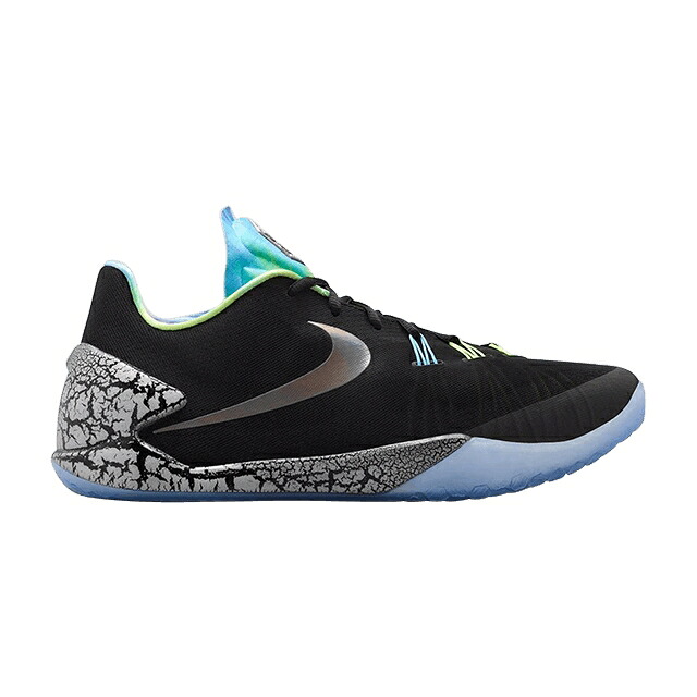 ナイキ 黒色 ブラック 銀色 シルバー 'ALL STAR' スニーカー メンズ NIKE HYPERCHASE / BLACK SILVER ICE CLEARWATER｜スニケス
