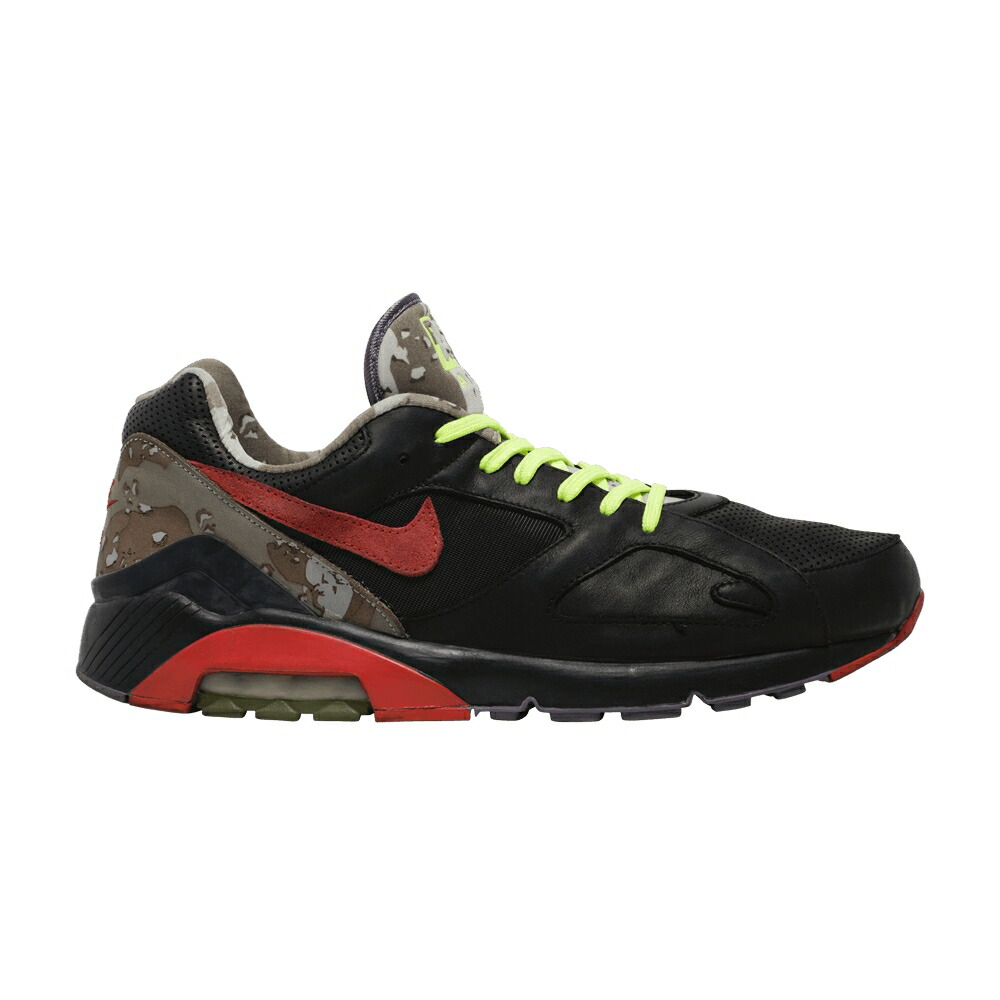 ナイキ マックス 赤 赤いこと 黒いこと 黒いこと エア湖マックス \u0027OPIUM\u0027 スニーカー メンズ NIKE AIR MAX 180 / DARK PLUM COMET RED BLACK