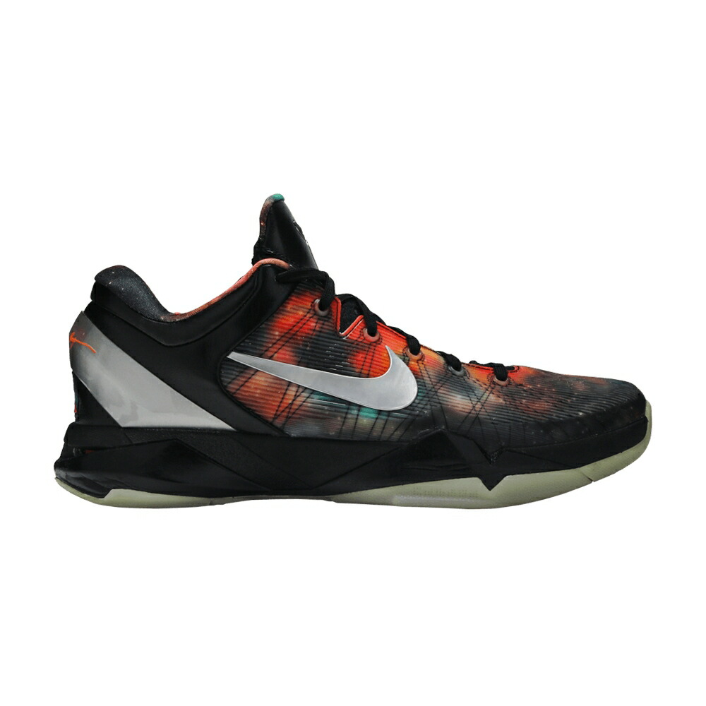 ナイキ ズーム コービー 黒色 ブラック 銀色 シルバー ALL GALAXY スニーカー メンズ NIKE ZOOM KOBE 7 STAR - / BLACK METALLIC SILVER TOTAL