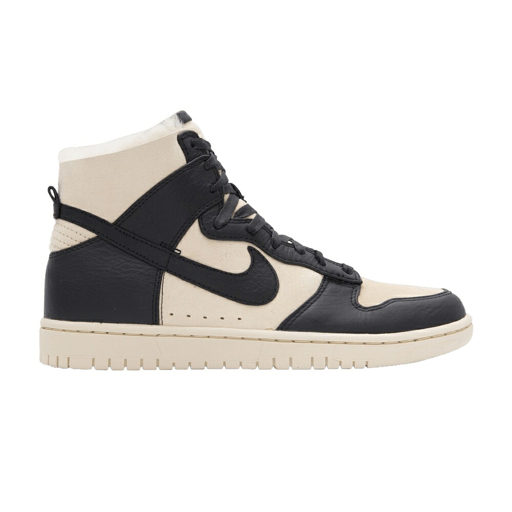 ナイキ ダンク 黒色 ブラック スニーカー メンズ NIKE DUNK LUX SP SHERPA / BLACK BLACK SAIL