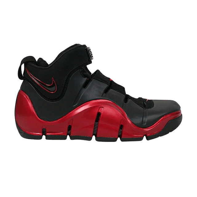 ナイキ 望遠レンズ レブロン 黒いこと 黒いこと クリムゾン \u0027BLACK CRIMSON\u0027 スニーカー メンズ NIKE ZOOM LEBRON 4 / BLACK BLACK VARSITY CRIMSON