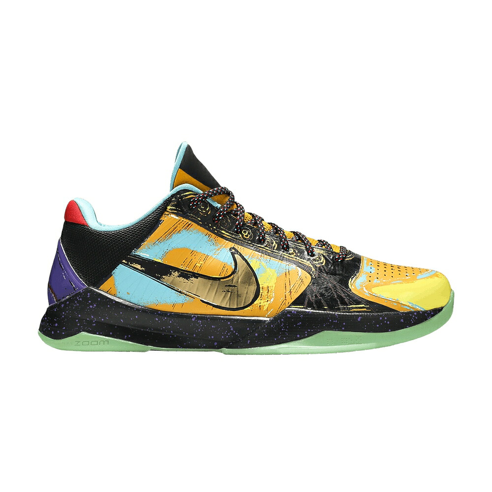 ナイキ 望遠レンズ コービー ゴールド \u0027PRELUDE\u0027 スニーカー メンズ NIKE ZOOM KOBE 5 / UNIVERSITY GOLD METALLIC GOLD