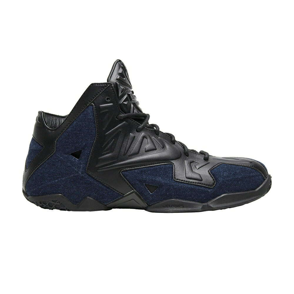 ナイキ レブロン ジーンズ 黒いこと 黒いこと \u0027DENIM\u0027 スニーカー メンズ NIKE LEBRON 11 EXT DENIM QS / BLAC BLACK DENIM