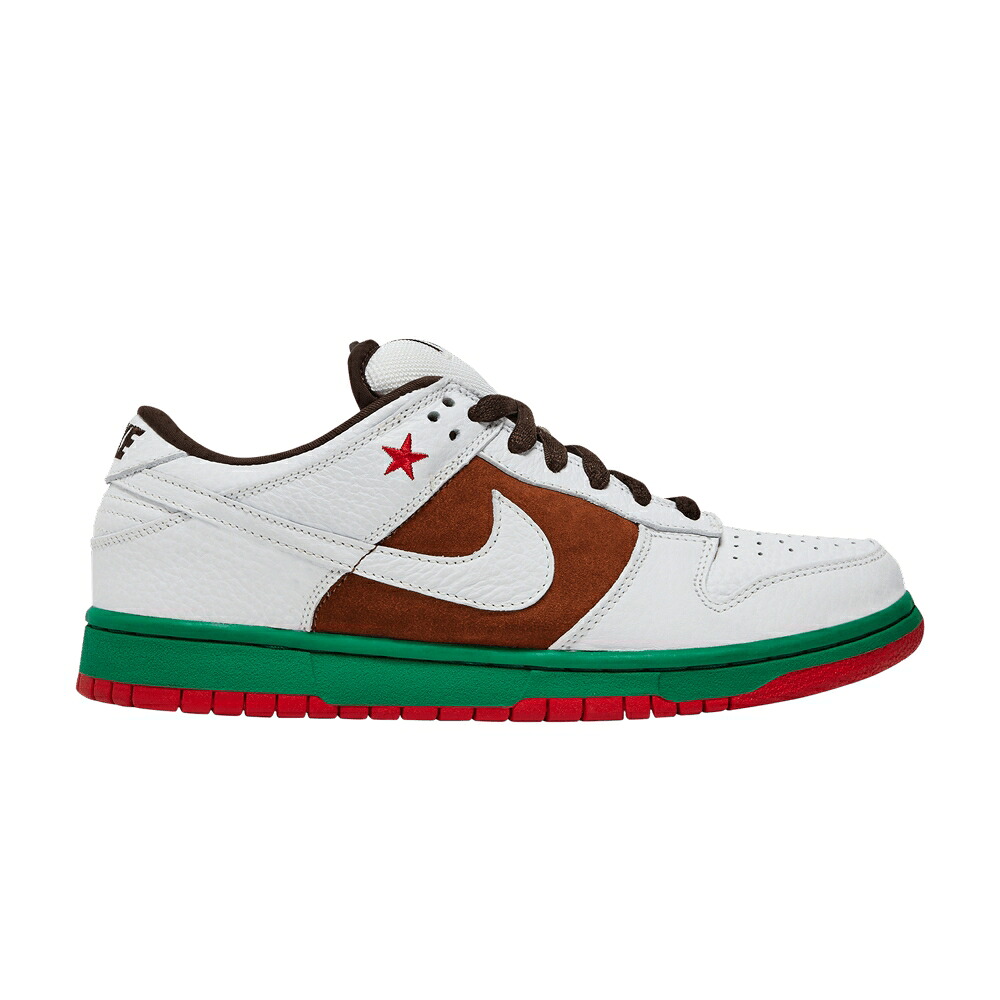 ナイキ ダンク プロ エスビー 白色 ホワイト ダンクロー 'CALI' スニーカー メンズ NIKE DUNK LOW PRO SB / PECAN WHITE