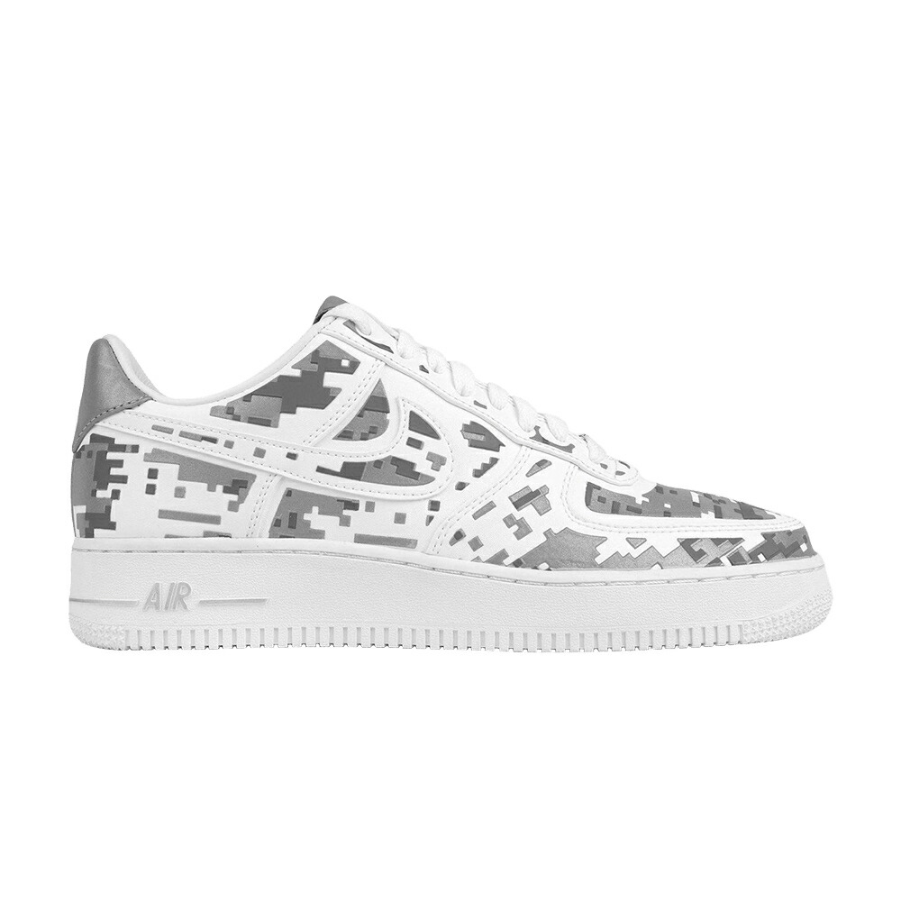 ナイキ プレミアム 白色 ホワイト エアフォース 'DIGI CAMO' スニーカー メンズ NIKE AIR FORCE 1 LOW PREMIUM 08 QS / WHITE WHITE