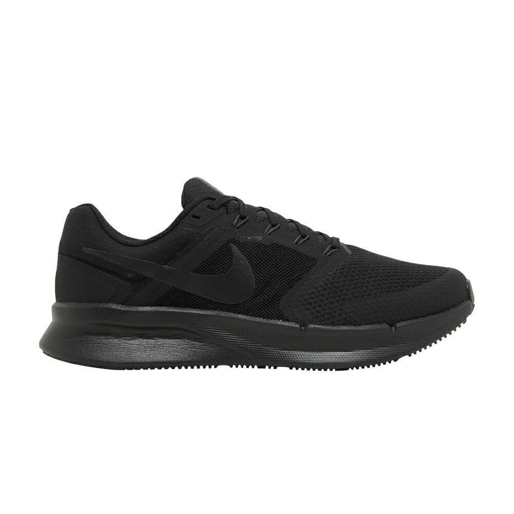 ナイキ ラン 黒色 ブラック 灰色 グレー TRIPLE BLACK スニーカー メンズ NIKE RUN SWIFT 3 / BLACK DARK SMOKE GREY BLACK