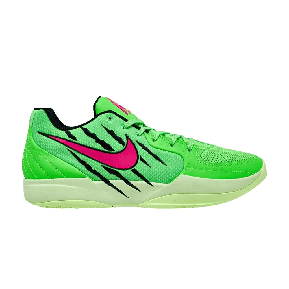 ナイキ 緑 緑であること ストライク サクラ色 黒いこと 黒いこと \u0027SCRATCH VS. NY\u0027 スニーカー メンズ NIKE JA 2 - NY / GREEN STRIKE HYPER PINK BLACK