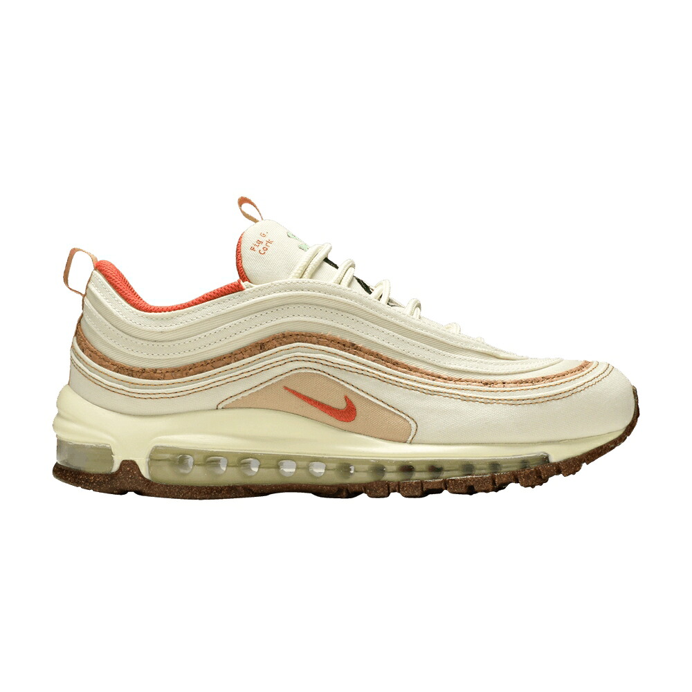 ナイキ マックス 点火装置 大気圏マックス \u0027CORK\u0027 スニーカー メンズ NIKE AIR MAX 97 / COCONUT MILK LITE SIENNA SESAME