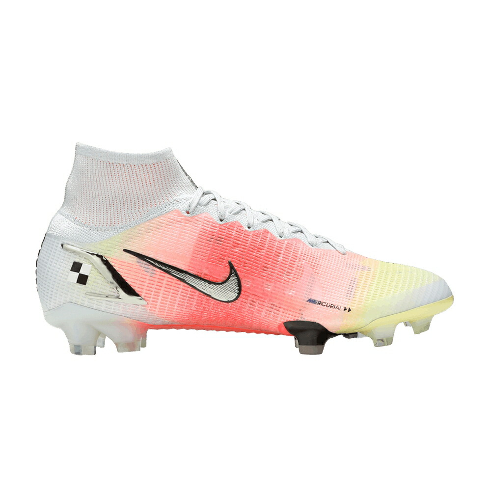 ナイキ ドリーム スピード エリート ピュア プラチナム 'BRIGHT MANGO' スニーカー メンズ NIKE MERCURIAL DREAM SPEED SUPERFLY 8 ELITE FG / PURE PLATINUM BRIGHT MANGO