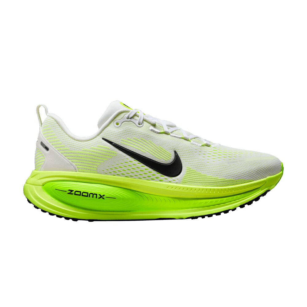 ナイキ 白色 ホワイト 緑 グリーン 黒色 ブラック ELECTRIC GREEN スニーカー レディース NIKE WMNS VOMERO 18 / WHITE ELECTRIC GREEN VOLT BLACK