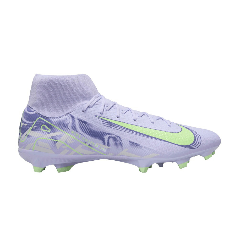 ナイキ 望遠レンズ 翰林院 紫 パープル \u0027UNITED 2025\u0027 スニーカー メンズ NIKE ZOOM MERCURIAL SUPERFLY 10 ACADEMY MG PACK / PURPLE AGATE BARELY VOLT