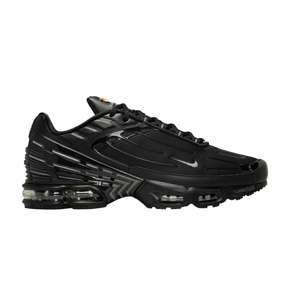 ナイキ マックス 黒いこと 黒いこと しろがね色 しろがね色 エアマックスプラス \u0027BLACK SILVER\u0027 スニーカー メンズ NIKE AIR MAX PLUS 3 / BLACK SILVER