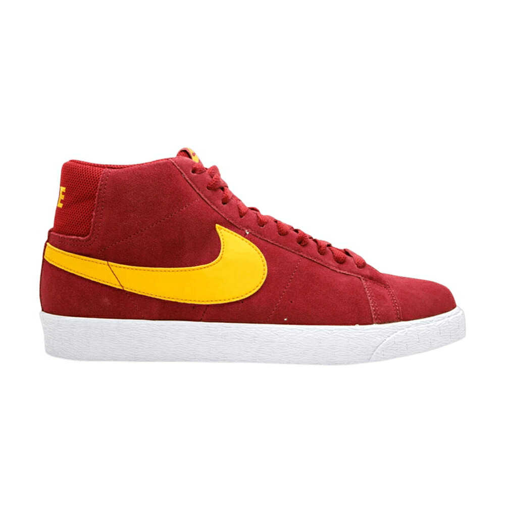 ナイキ ブレイザー エスビー 赤 レッド 黄色 イエロー 'USC' スニーカー メンズ NIKE BLAZER SB / TM RED YELLOW OCHR WHT GM LIGHT