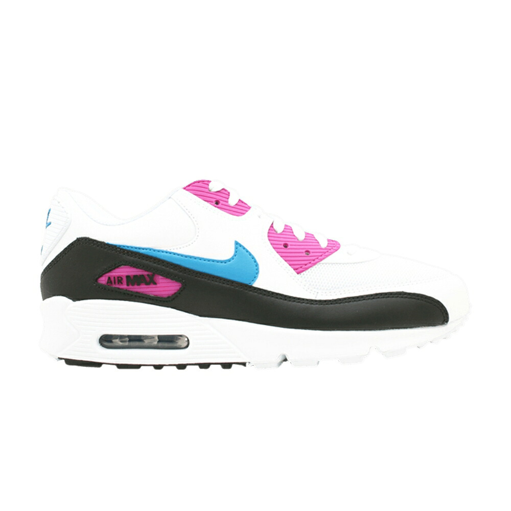 ナイキ マックス 白色 ホワイト ネオ ピンク エアマックス スニーカー メンズ NIKE AIR MAX 90 / WHITE NEO TURQ RAVE PINK｜スニケス