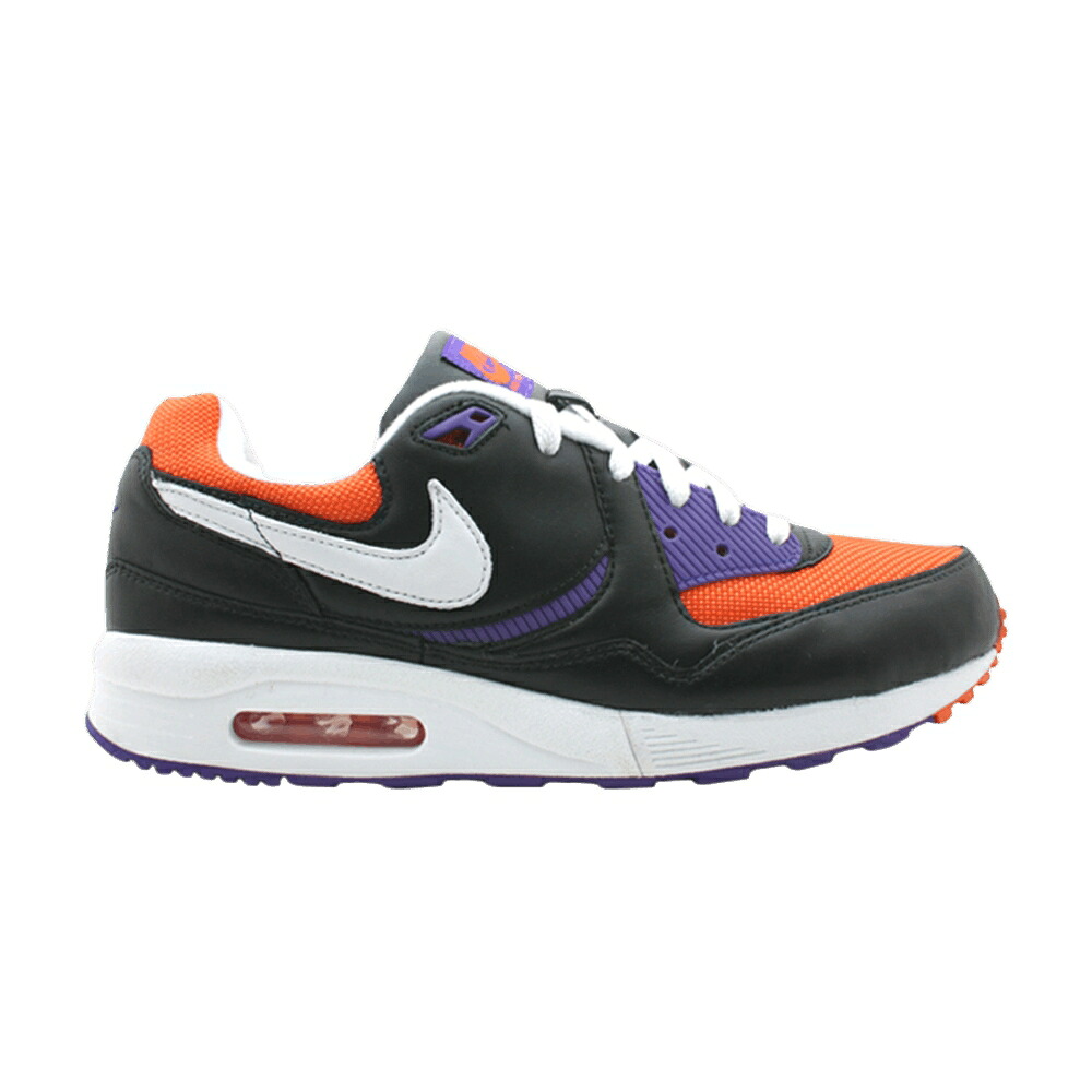 ナイキ マックス 黒色 ブラック 白色 ホワイト 橙 オレンジ エアマックス スニーカー メンズ NIKE AIR MAX LIGHT / BLACK WHITE ORANGE BLAZE VARSITY