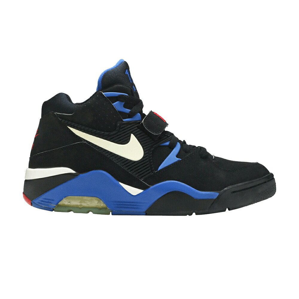 ナイキ 黒いこと 黒いこと 白いこと 白いこと 空軍 \u0027BARKLEY\u0027 スニーカー メンズ NIKE AIR FORCE 180 2016 / BLACK WHITE SPORT ROYAL VARSITY