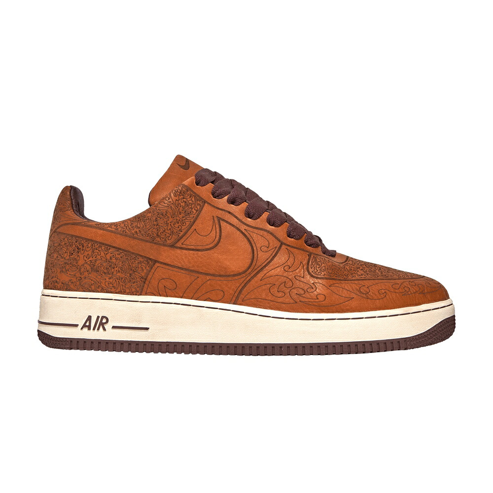 ナイキ 赤銅色 赤銅色 空軍 \u0027LASER\u0027 スニーカー メンズ NIKE AIR FORCE 1 / MEDIUM BROWN MEDIUM BROWN SAIL