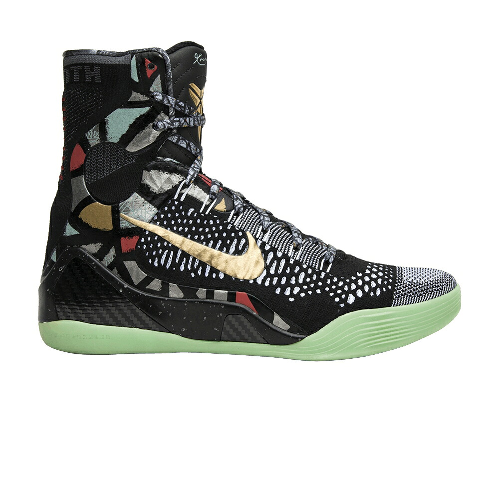 ナイキ コービー エリート 黒色 ブラック ゴールド 白色 ホワイト 'NOLA MAESTRO' スニーカー メンズ NIKE KOBE 9 ELITE GUMBO LEAGUE - / BLACK METALLIC GOLD WHITE