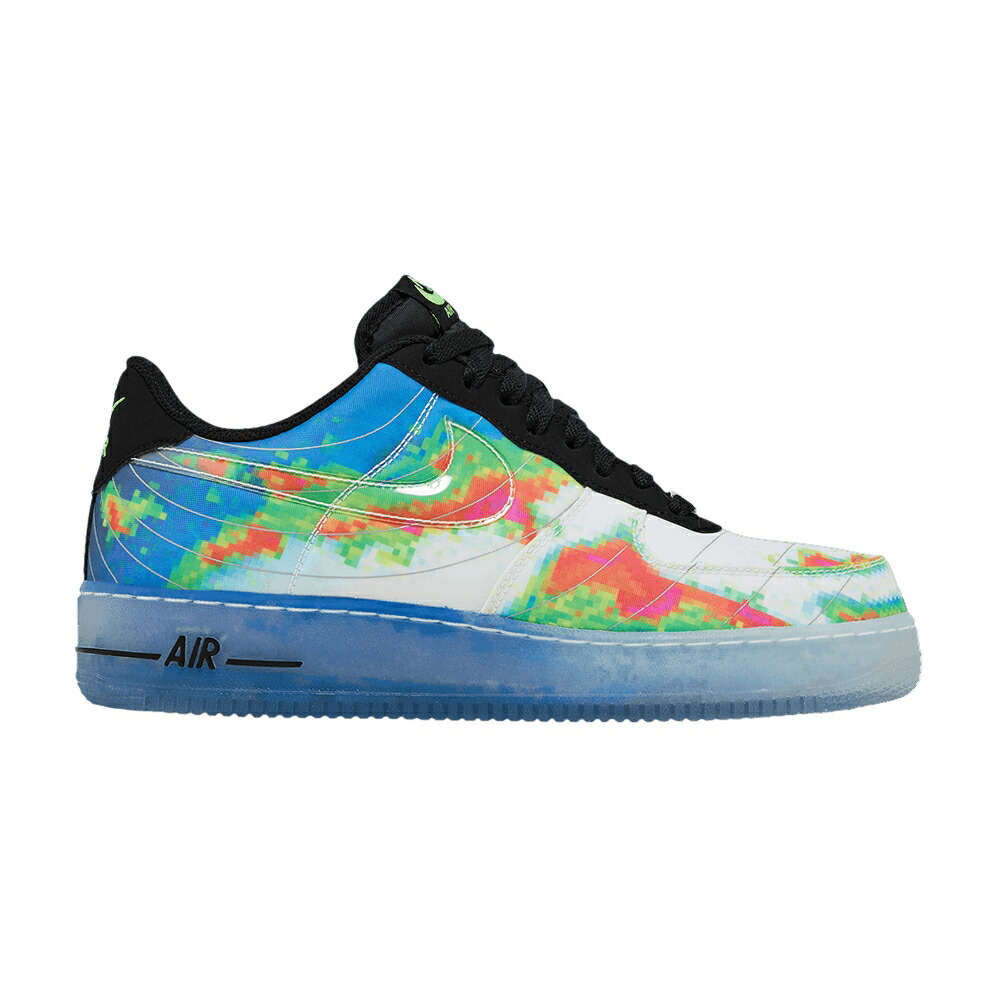 ナイキ 白色 ホワイト 赤 レッド ライム エアフォース 'WEATHERMAN' スニーカー メンズ NIKE AIR FORCE 1 COMFORT PRM W-MAN / WHITE ATOMIC RED FLASH LIME