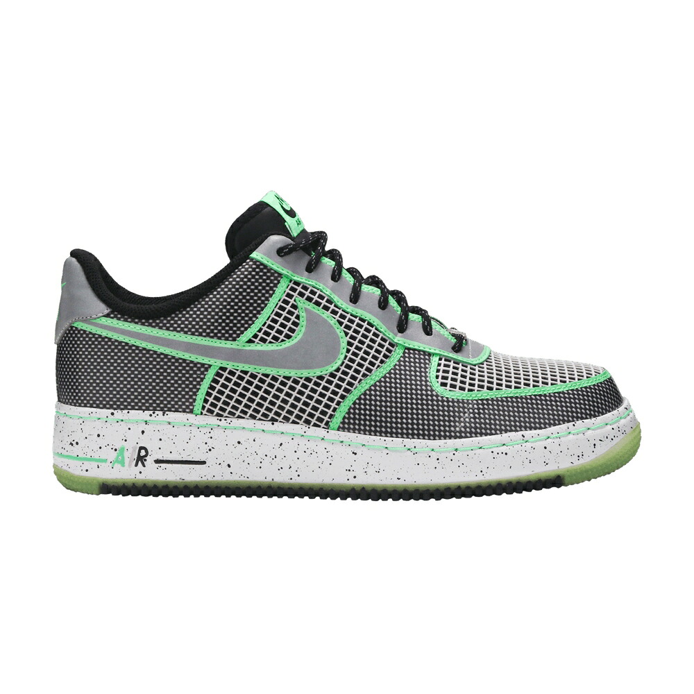 ナイキ 黒いこと 黒いこと 空軍 \u0027DOERNBECHER\u0027 スニーカー メンズ NIKE AIR FORCE 1 LOW I/O DB / BLACK METALLICSILVER POISON