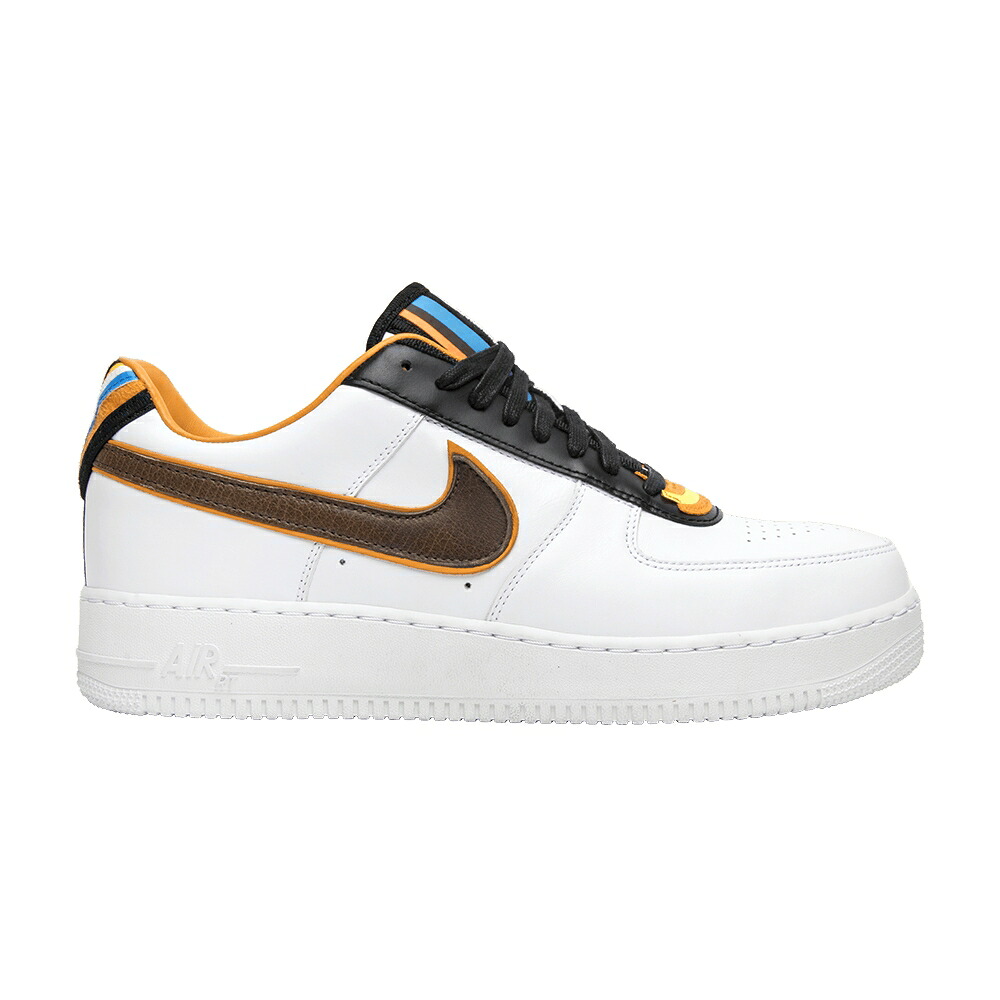 ナイキ 白色 ホワイト 茶色 ブラウン エアフォース 'WHITE' スニーカー メンズ NIKE AIR FORCE 1 SP / TISCI WHITE BAROQUE BROWN｜スニケス