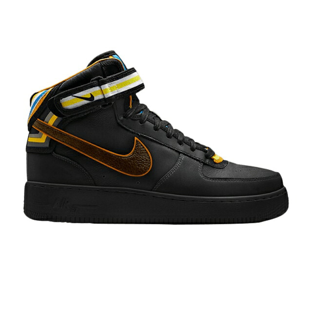 ナイキ ミッド 黒いこと 黒いこと 赤銅色 赤銅色 空軍 \u0027BLACK\u0027 スニーカー メンズ NIKE RICCARDO TISCI X AIR FORCE 1 MID SP / BLACK BAROQUE BROWN