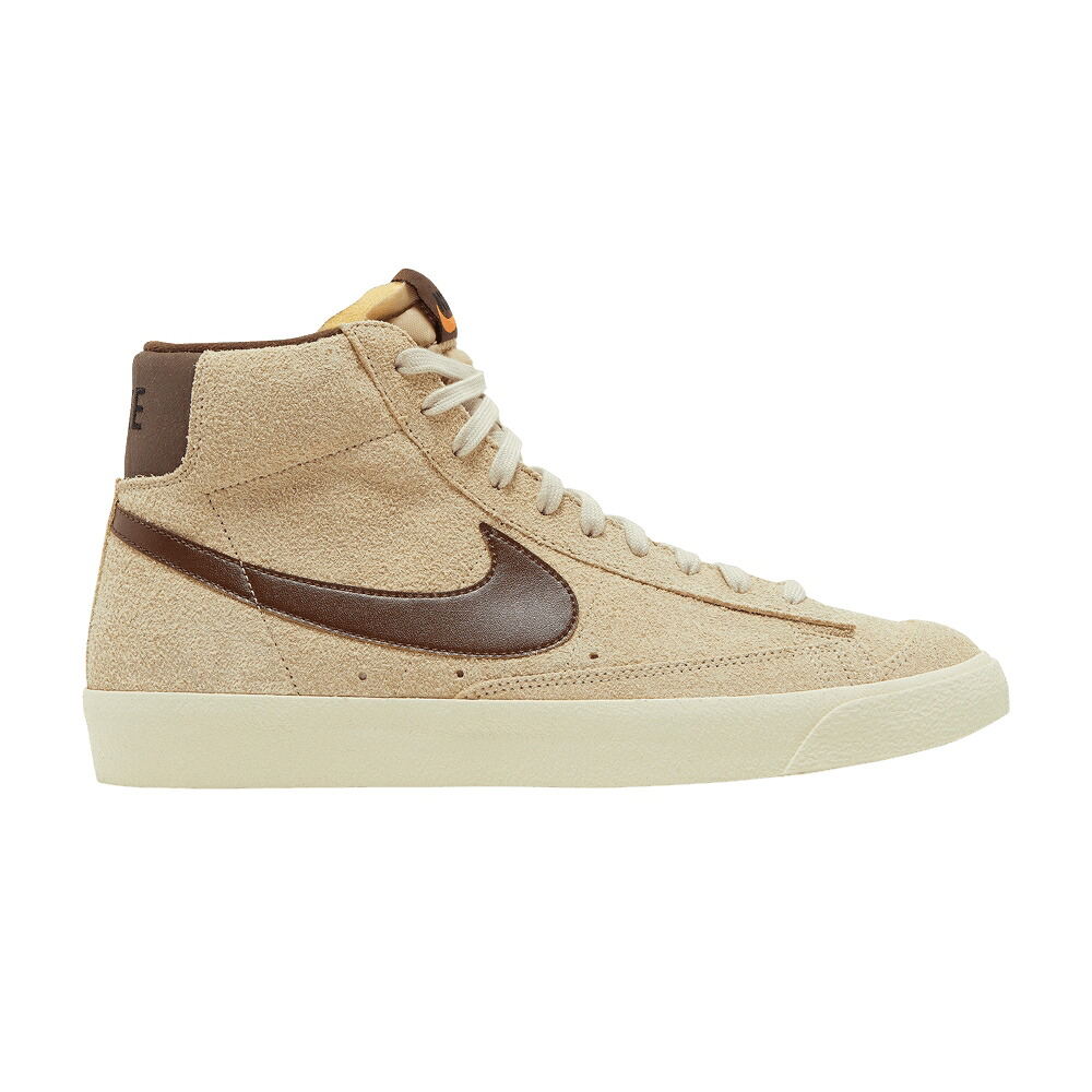 ナイキ ブレイザー ミッド プレミアム アルファ 橙 オレンジ '77 'RATTAN CHOCOLATE' スニーカー メンズ NIKE BLAZER MID PREMIUM LIGHT / RATTAN COCONUT MILK ALPHA ORANGE|スニケス
