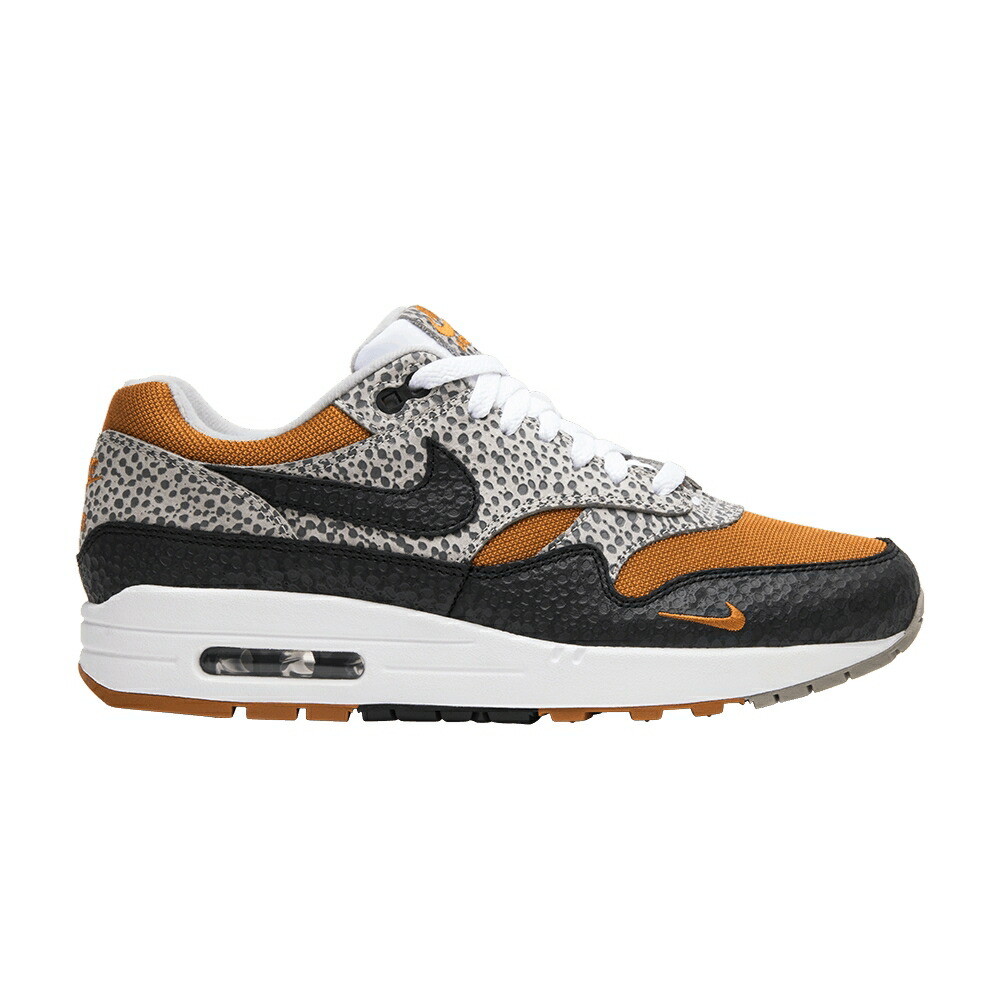 ナイキ マックス 黒いこと 黒いこと 橙 オレンジ色 SIZE? エア湖マックス \u0027SAFARI\u0027 スニーカー メンズ NIKE X AIR MAX 1 / BLACK ORANGE