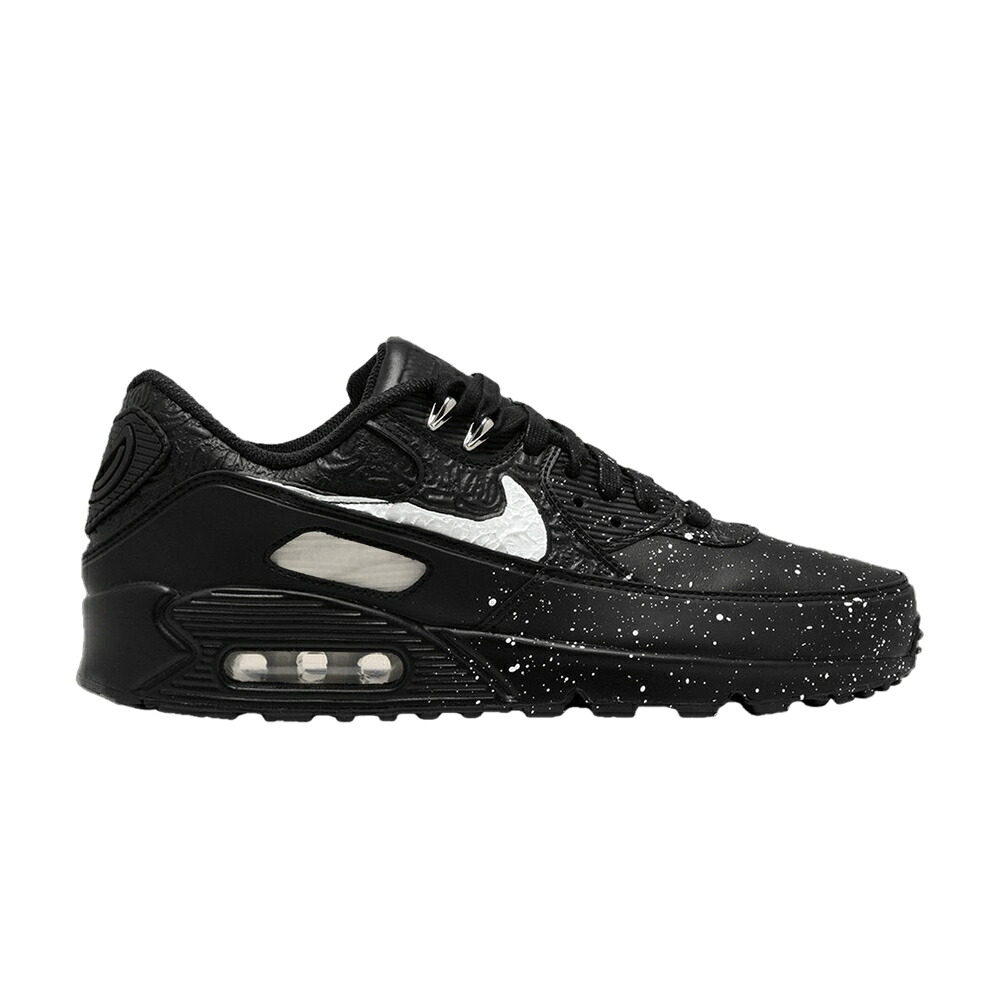 ナイキ マックス 黒いこと 黒いこと エア湖マックス \u0027BLACK\u0027 スニーカー メンズ NIKE SLAWN X AIR MAX 90 / BLACK BLACK BLACK