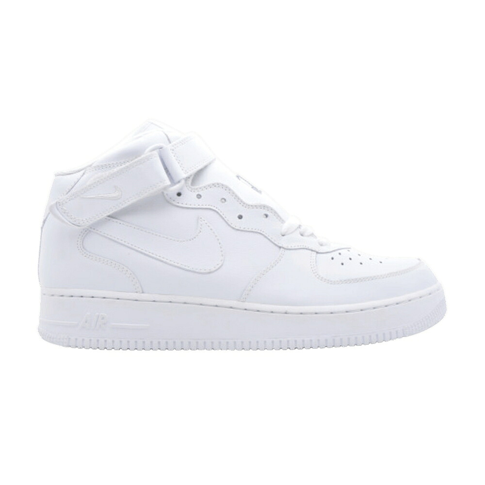 ナイキ ミッド 白いこと 白いこと 空軍 スニーカー メンズ NIKE AIR FORCE 1 MID / WHITE WHITE