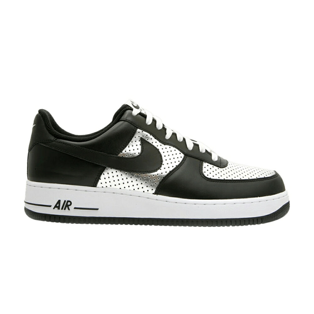 ナイキ 銀色 シルバー 黒色 ブラック 白色 ホワイト エアフォース '07 'METALLIC SILVER' スニーカー メンズ NIKE AIR FORCE 1 / METALLIC SILVER BLACK WHITE