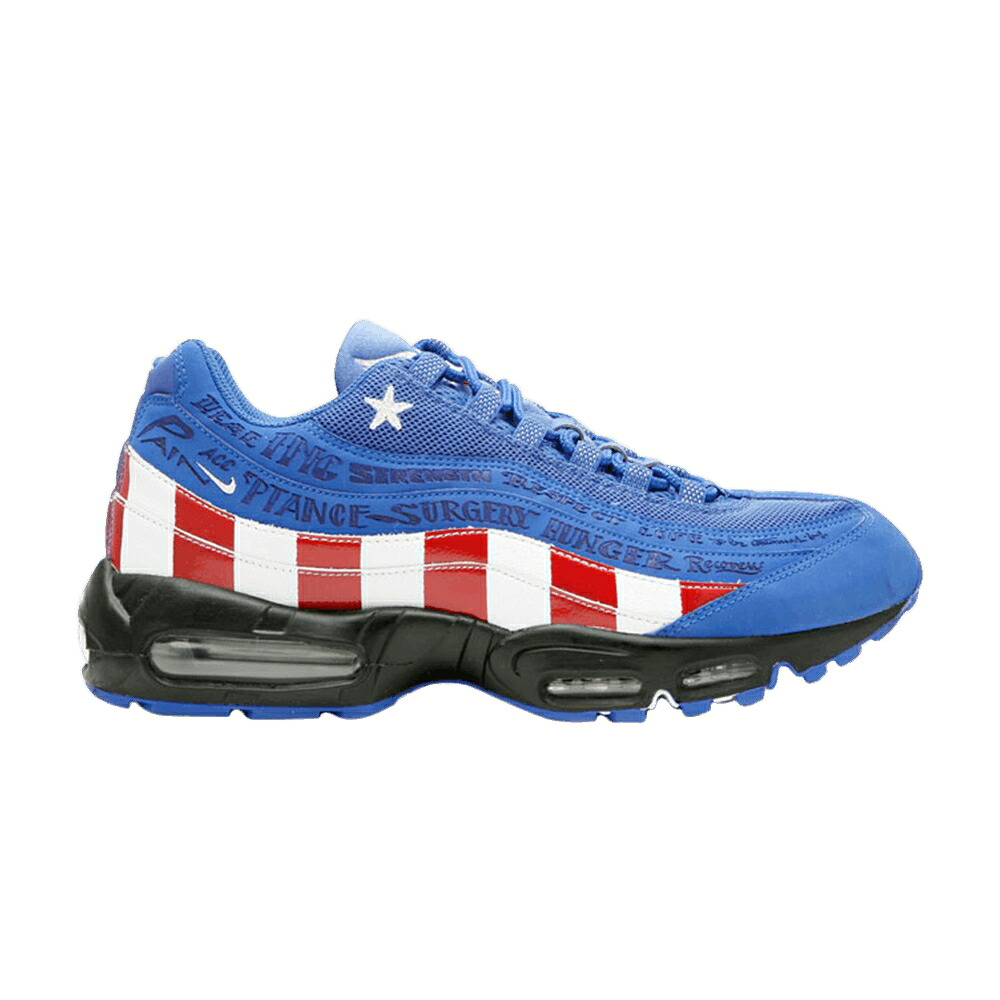 ナイキ マックス 白いこと 白いこと 赤 赤いこと エア湖マックス \u0027DOERNBECHER\u0027 スニーカー メンズ NIKE AIR MAX 95 LE DB / VARSITY ROYAL WHITE VARSITY RED