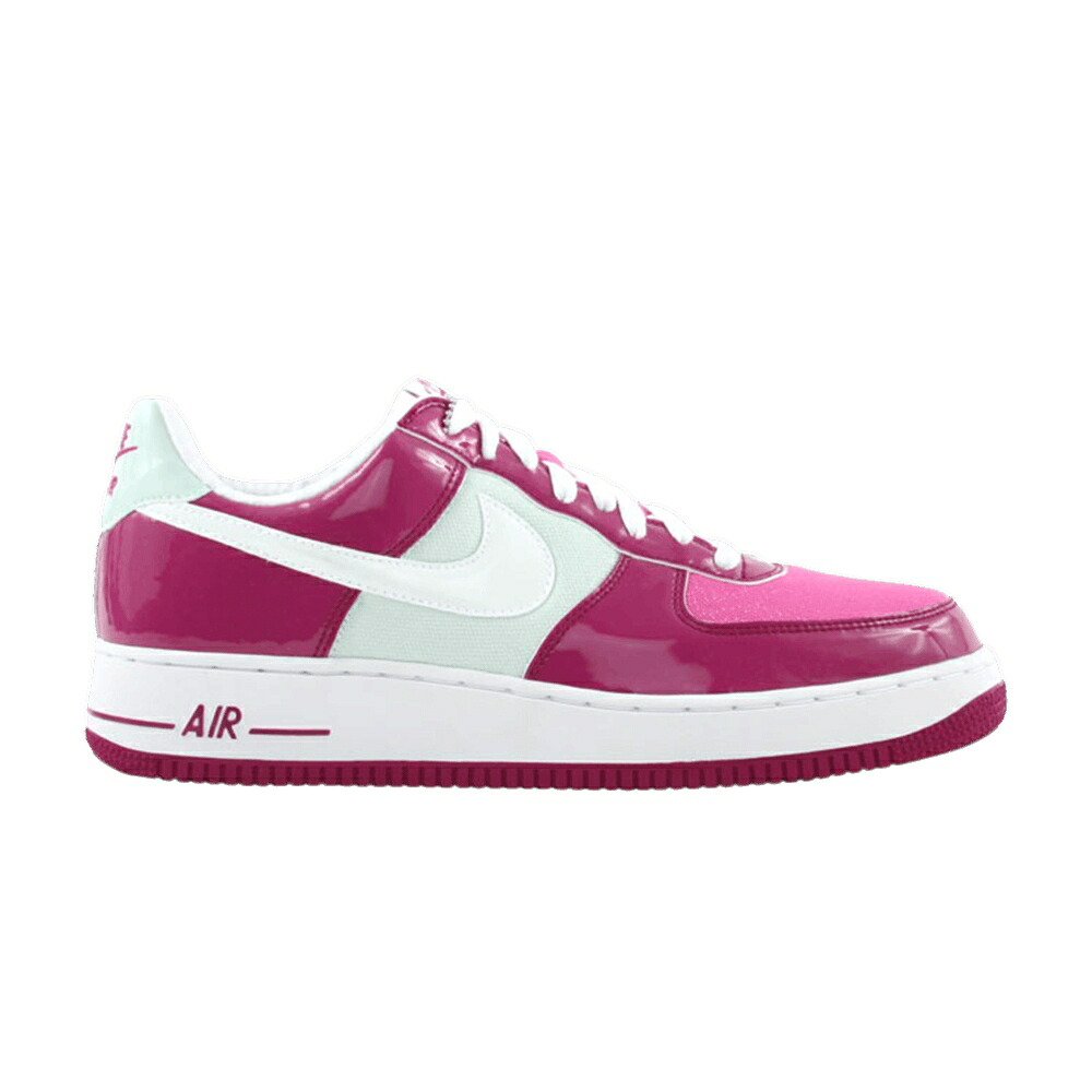 ナイキ 割り増し金 さくら色 白いこと 白いこと W\u0027S 空軍 スニーカー メンズ NIKE AIR FORCE 1 PREMIUM / RAVE PINK WHITE FIBERGLASS PUNCH