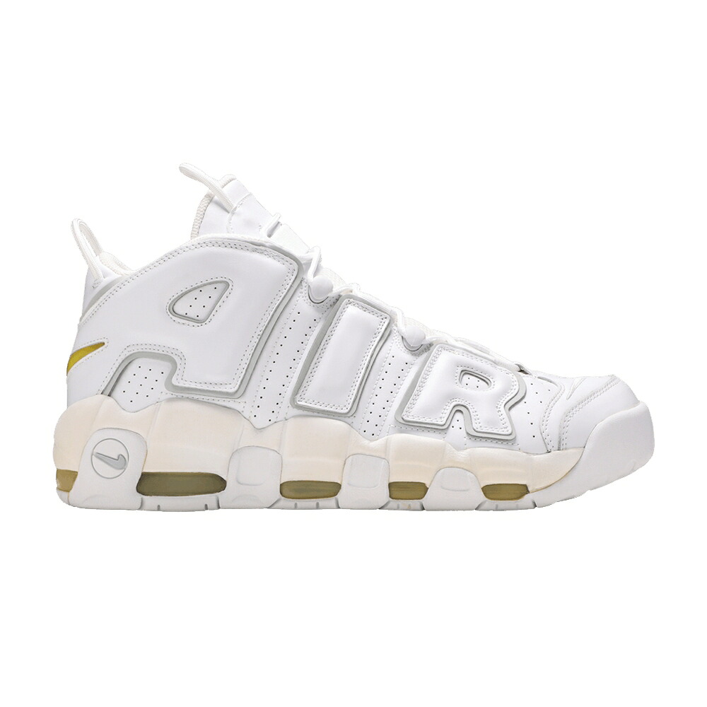 ナイキ 白色 ホワイト 灰色 グレー スニーカー メンズ NIKE AIR MORE TEMPO / WHITE NEUTRAL GREY|スニケス